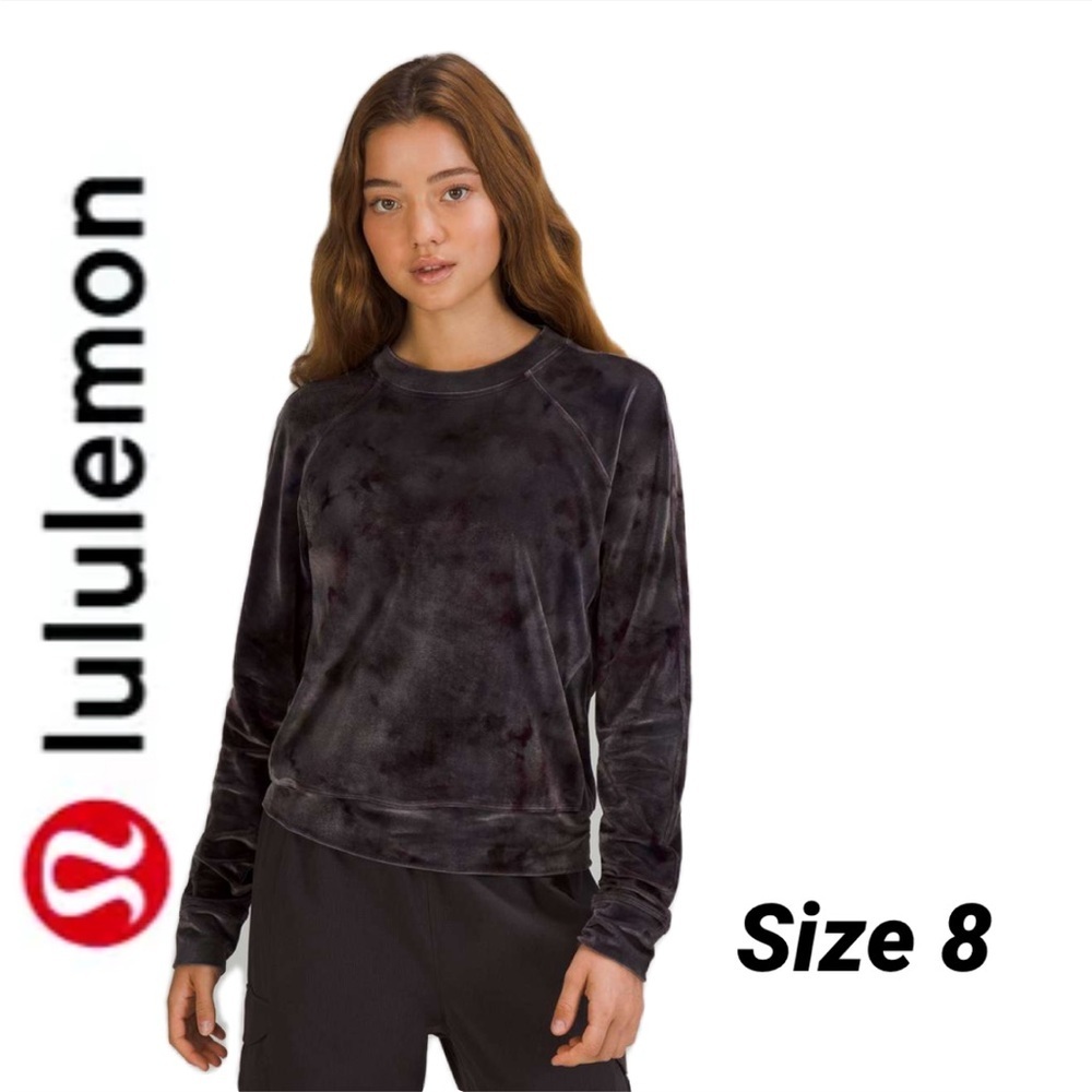 Lululemon Velour Warm Down Crew size 8